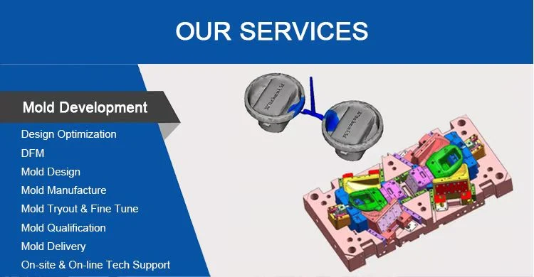 Customized Plastic Mold Tooling Mould Plastic Spare Parts Plastic Injection Moulds