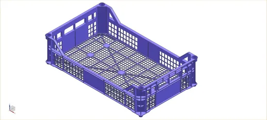 ポリプロピレンバスケット型、キッチン用品、プラスチック容器、パン型、バスケット、射出成形型